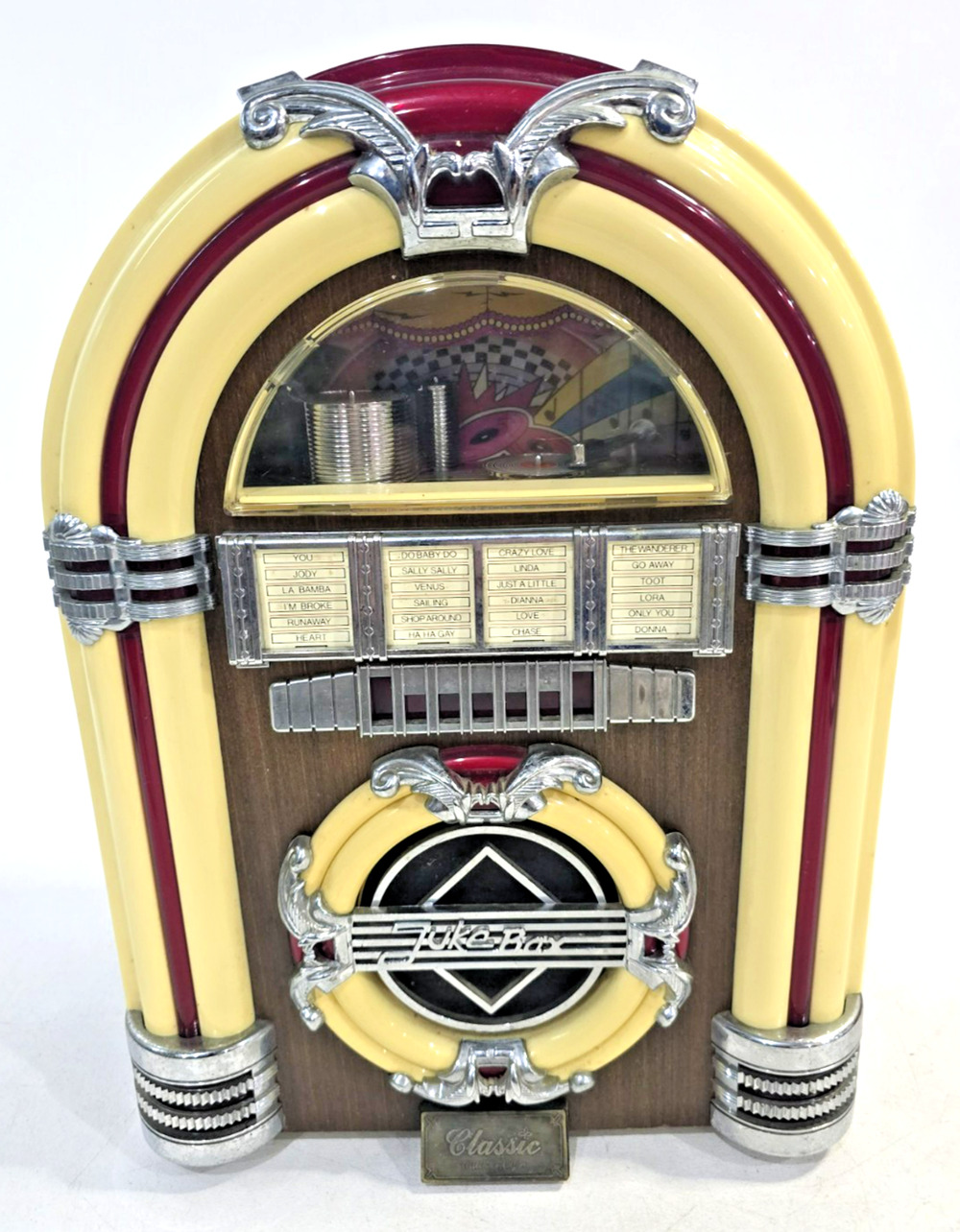 Vintage Crosley CR-11 Limited Edition AM FM Cassette Jukebox Radio WORKS